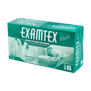 GUANTES DE EXAMEN TALLA XS - CAJA X 100 UND - EXAMTEX