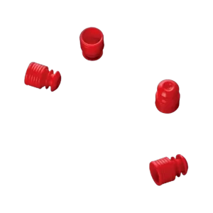 TAPA PARA TUBO ENSAYO  13 X 100  MM - PAQUETE X 500 UND - BIOLOGIX