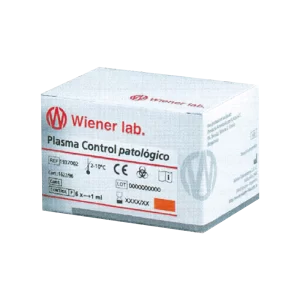 PLASMA CONTROL PATOLOGICO - 6 X1 ML - WIENER
