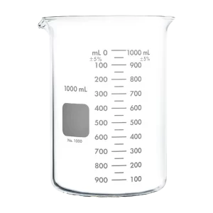 VASO PRECIPITADO F.BAJA - 1000 ML -UND - DURAN