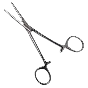 PINZA PULG KELLYPULG  RECTA 14,5 CMS, HEMOSTATICA - UND - HOSPITAL