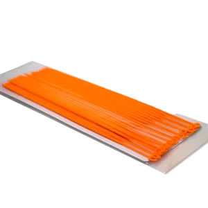 ASA CALIBRADA DE 10 UL ESTERIL DESECHABLE PS NARANJA -  PAQUETE X 1000 UND (40 BOLSAS X 25 UND) -  BIOLOGIX