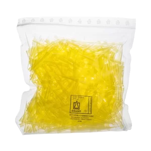 PUNTA AMARILLA - DE 2 - 200 GRADUADA - BOLSA X 1000 UND - BRAND
