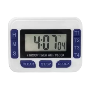 RELOJ/CRONOMETRO 4 FUNCIONES, PARA LABORATORIO, REF 91500-013-CA - UNIDAD - ALLA FRANCE