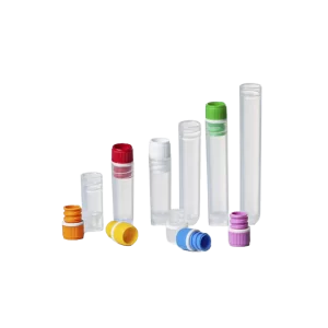 TUBO PARA MUESTRA, ROSCA INTERNA PP AUTOCLAVABLE 4 ML, AUTOSOSTENIBLE RANGO DE TEMPERATURA -196 A 121 C NO ESTERIL - PAQUETE X 1000 UND - SIMPORT