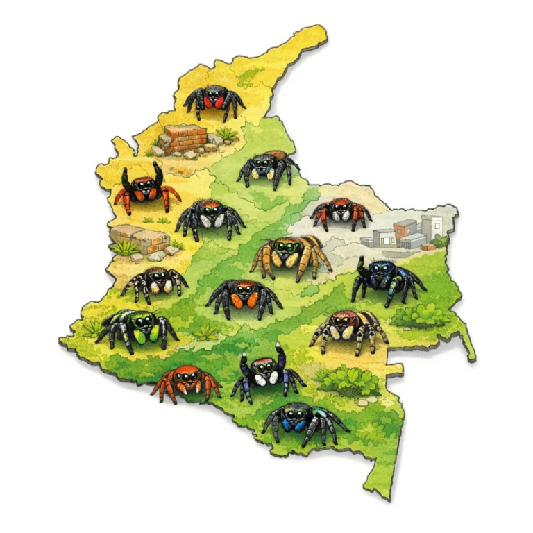 JUNIO ARAÑA PAVO REAL - MARATUS VOLANS-30